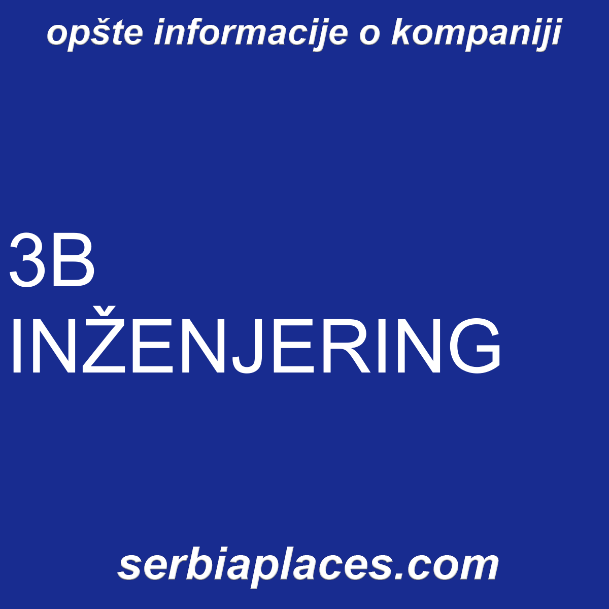 3B INŽENJERING