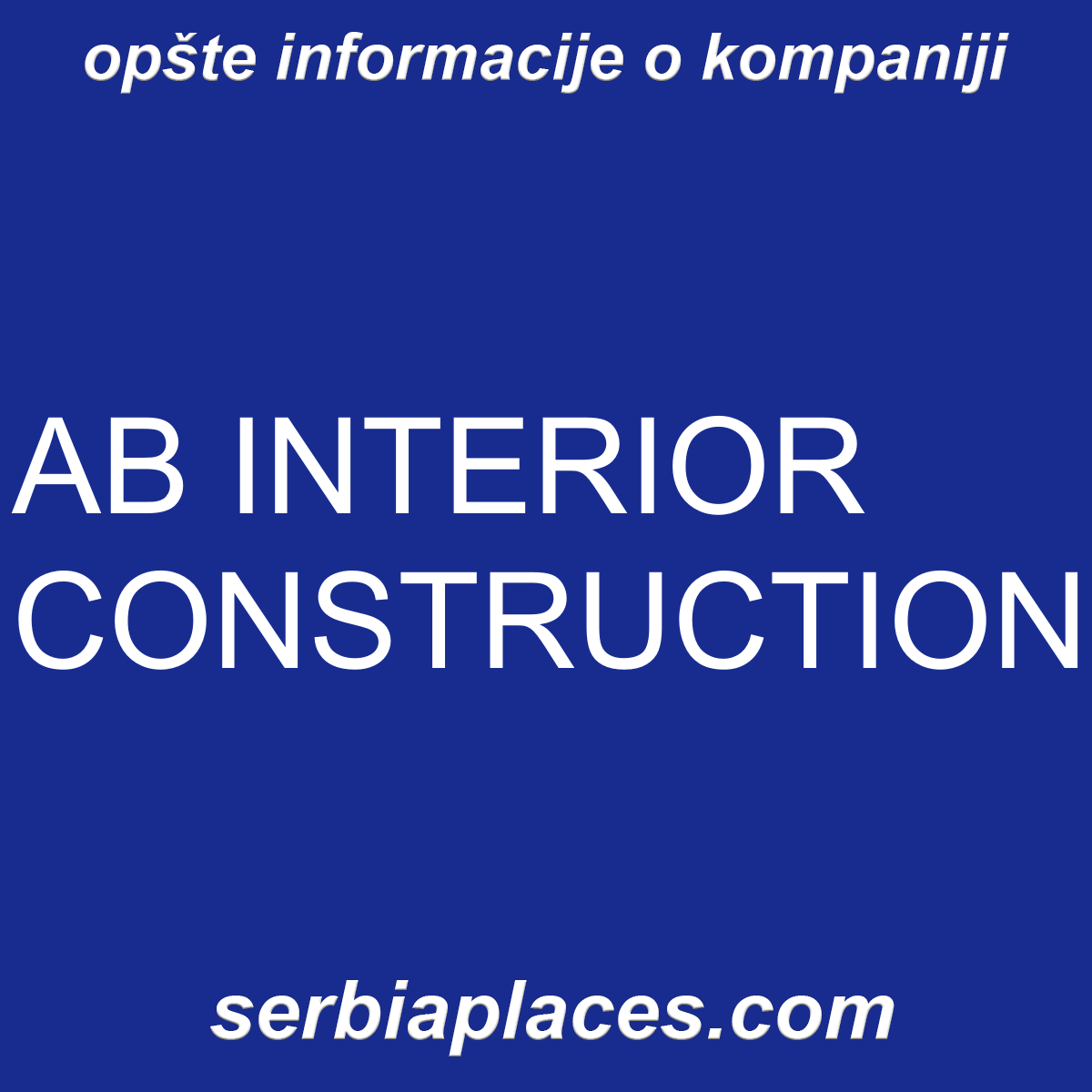 AB INTERIOR CONSTRUCTION