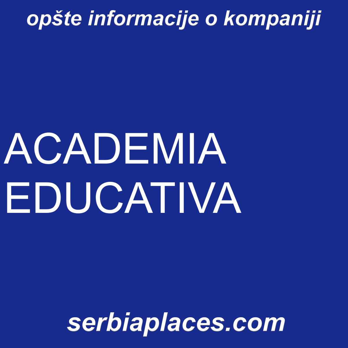 ACADEMIA EDUCATIVA
