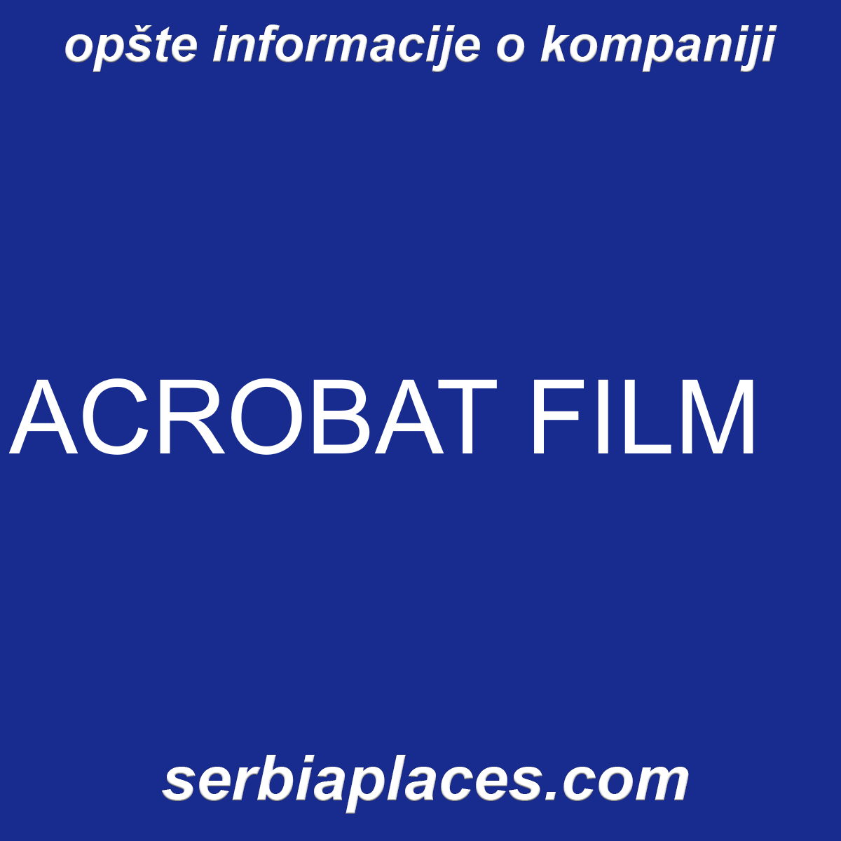 ACROBAT FILM