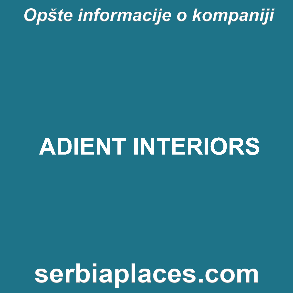 ADIENT INTERIORS