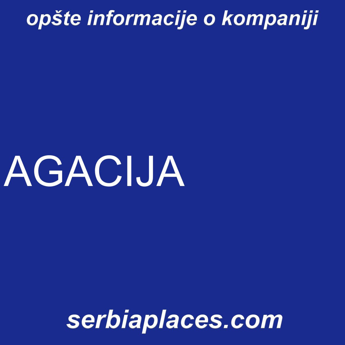 AGACIJA