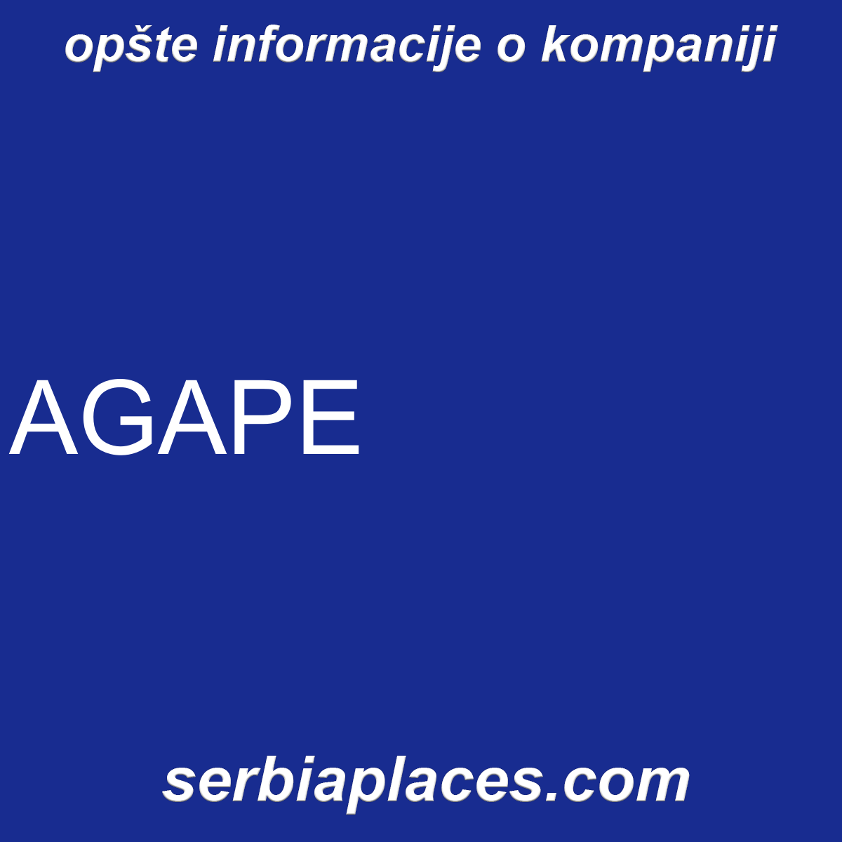AGAPE