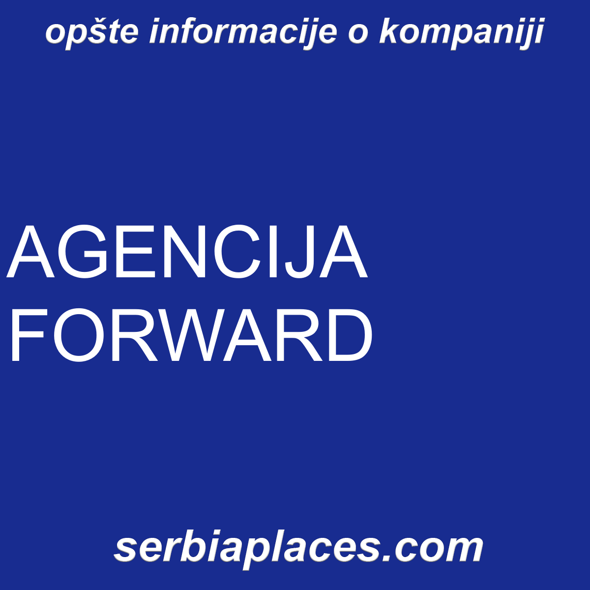 AGENCIJA FORWARD