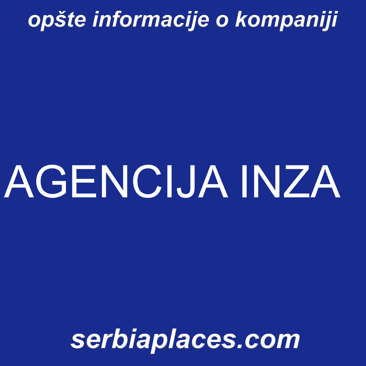 AGENCIJA INZA