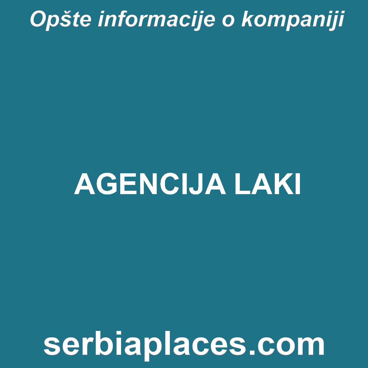 AGENCIJA LAKI