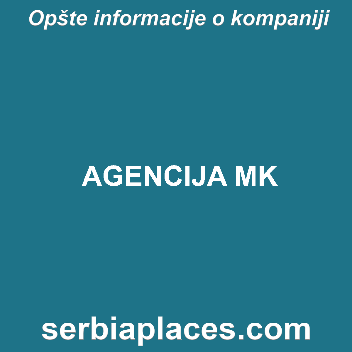 AGENCIJA MK
