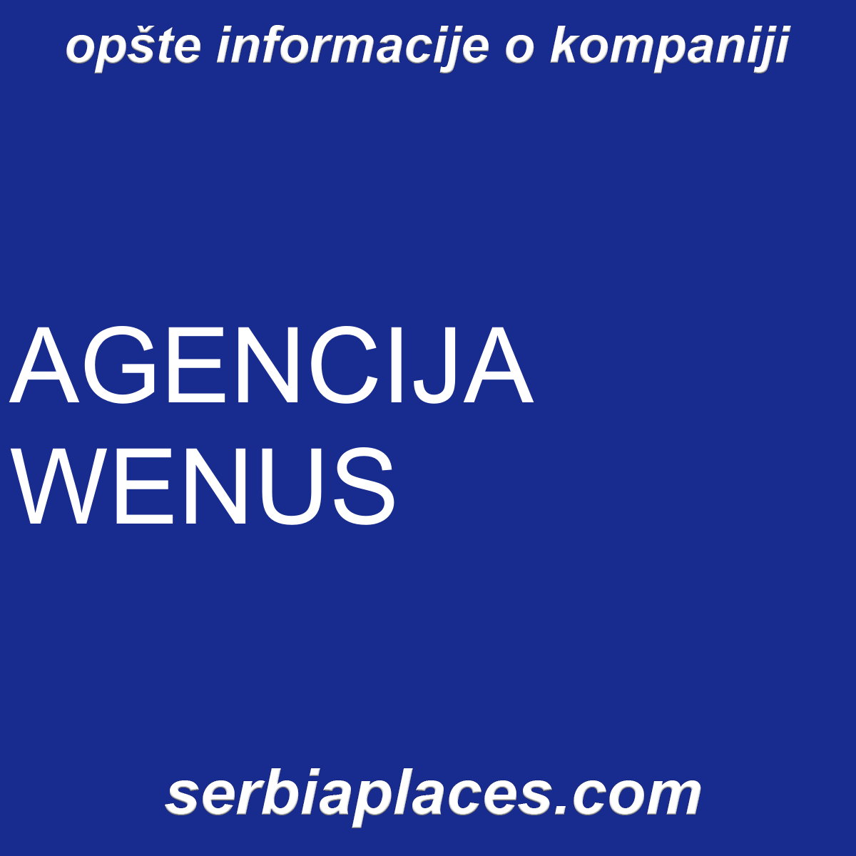 AGENCIJA WENUS