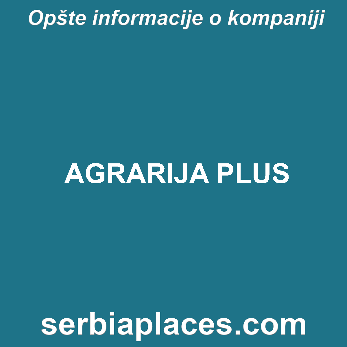 AGRARIJA PLUS