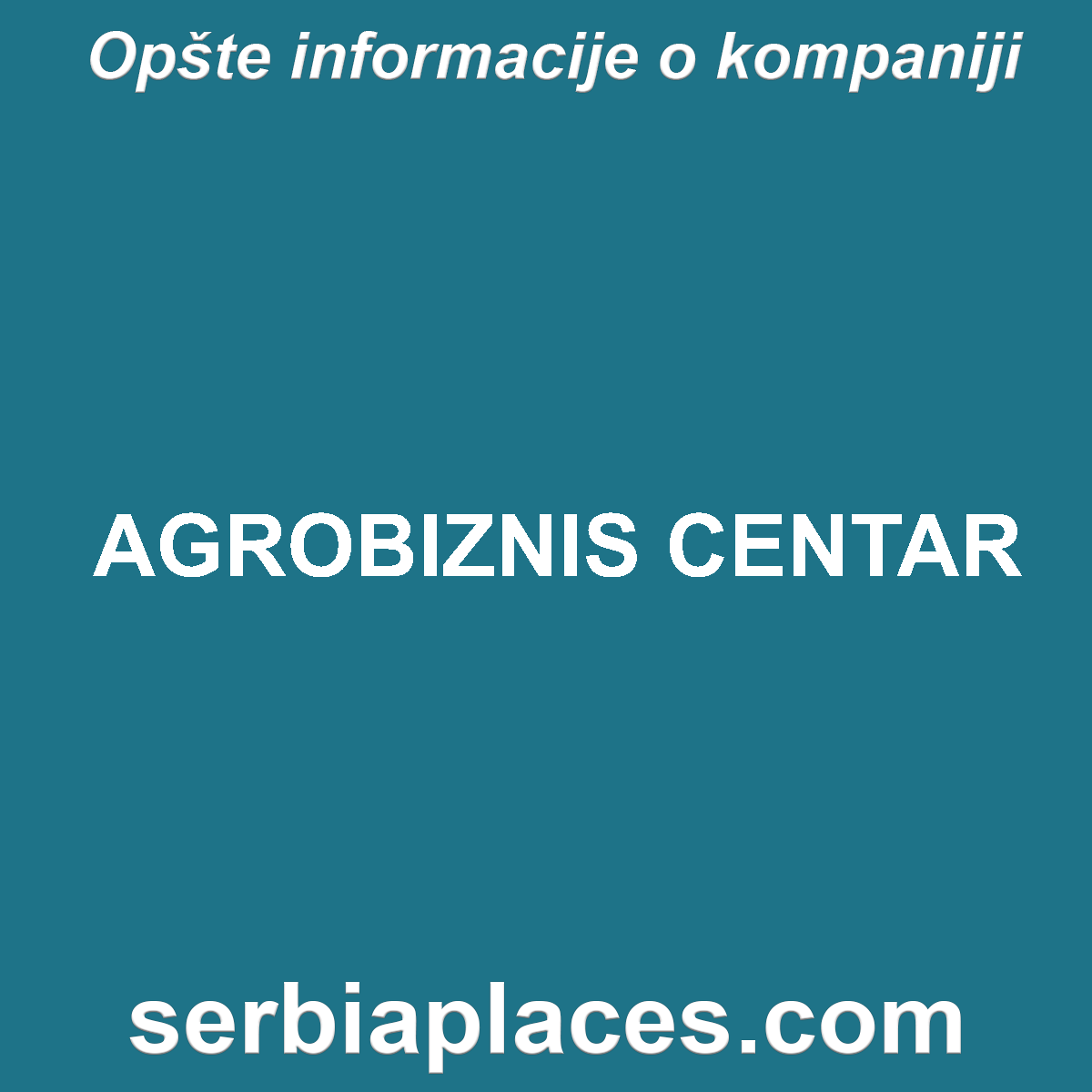 AGROBIZNIS CENTAR