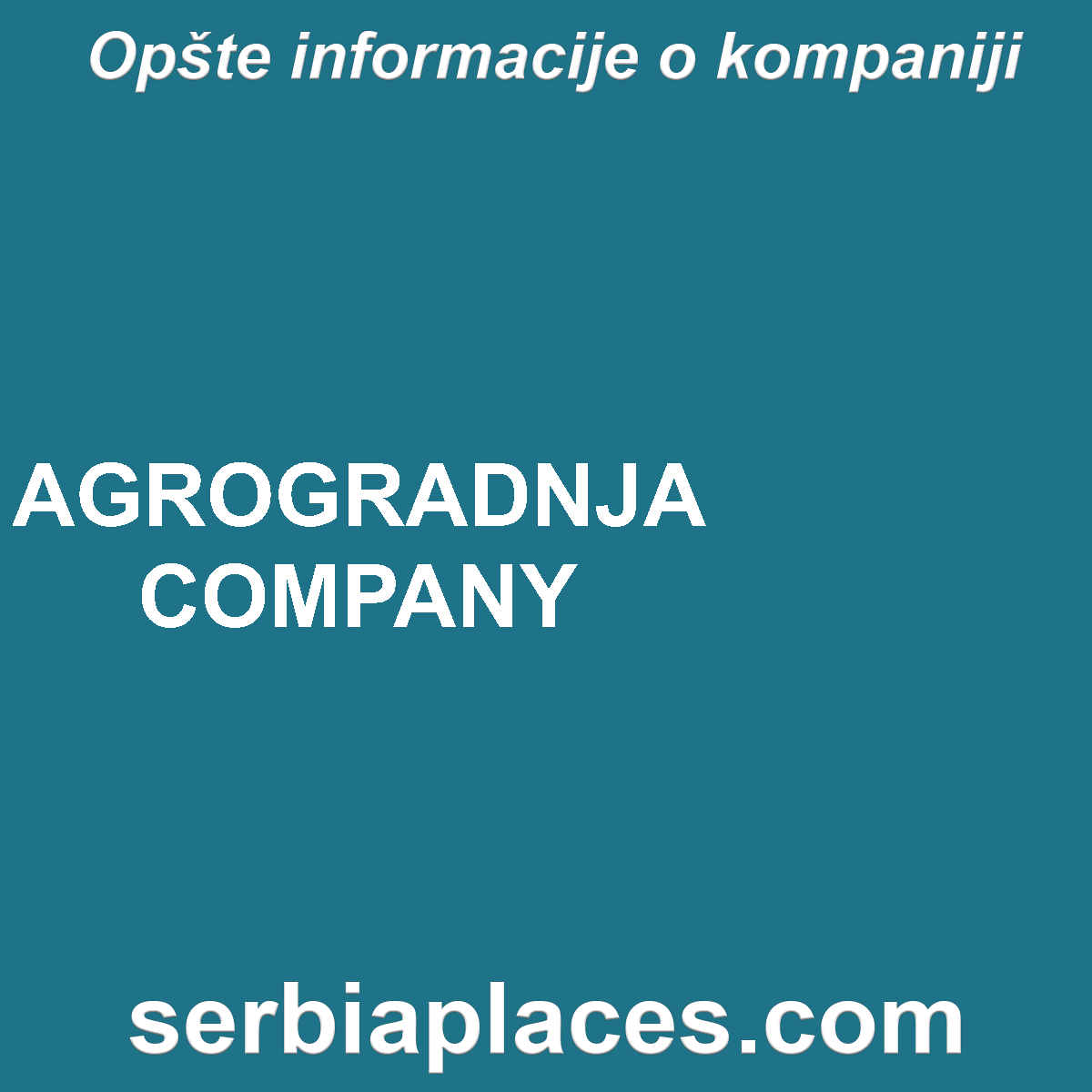 AGROGRADNJA COMPANY