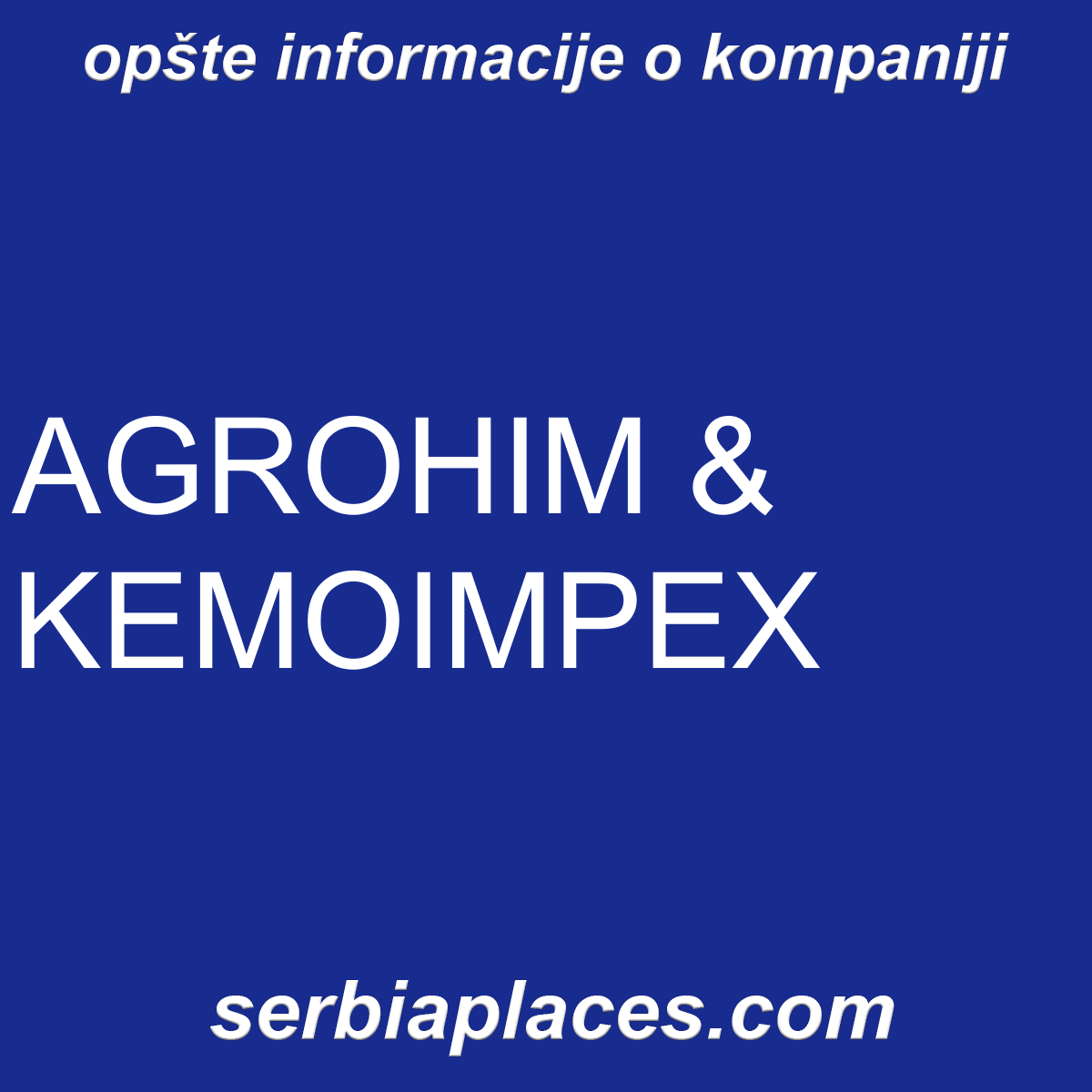 AGROHIM & KEMOIMPEX