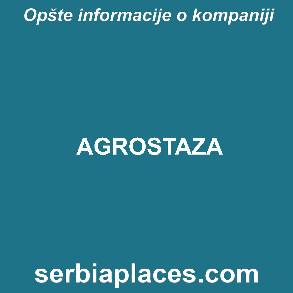 AGROSTAZA