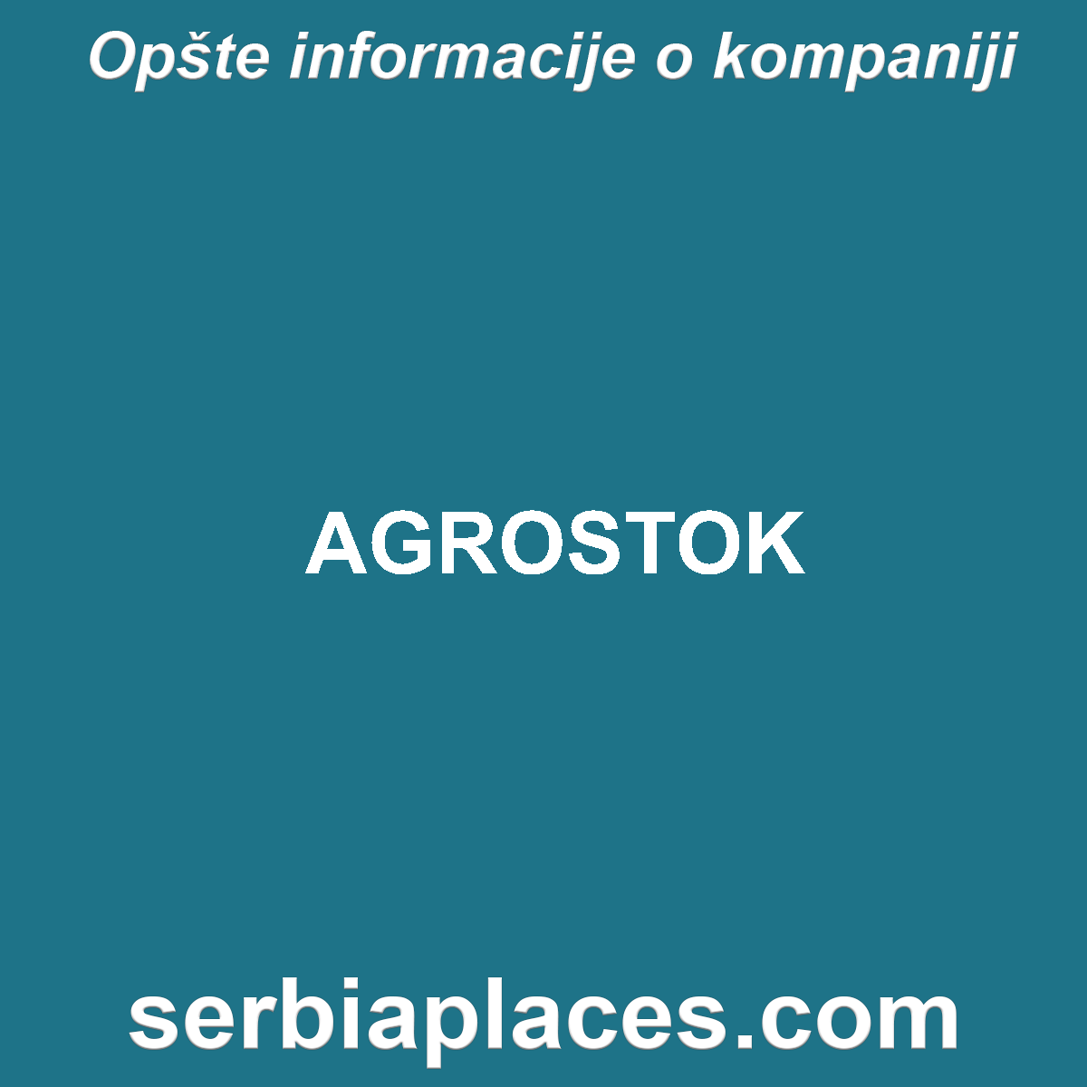 AGROSTOK