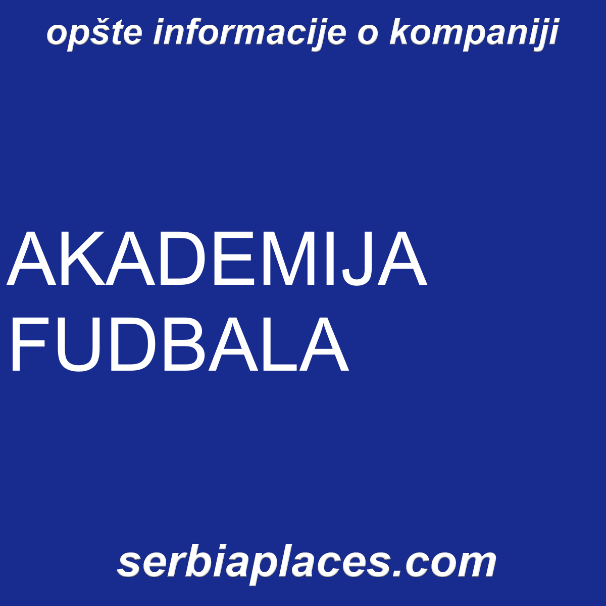 AKADEMIJA FUDBALA