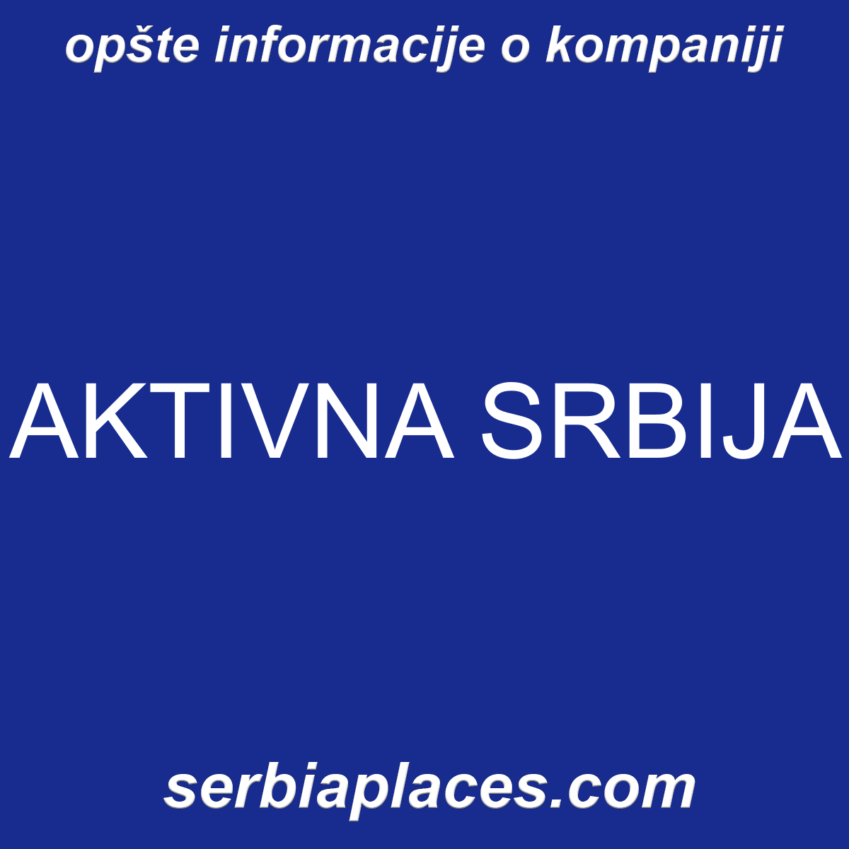 AKTIVNA SRBIJA