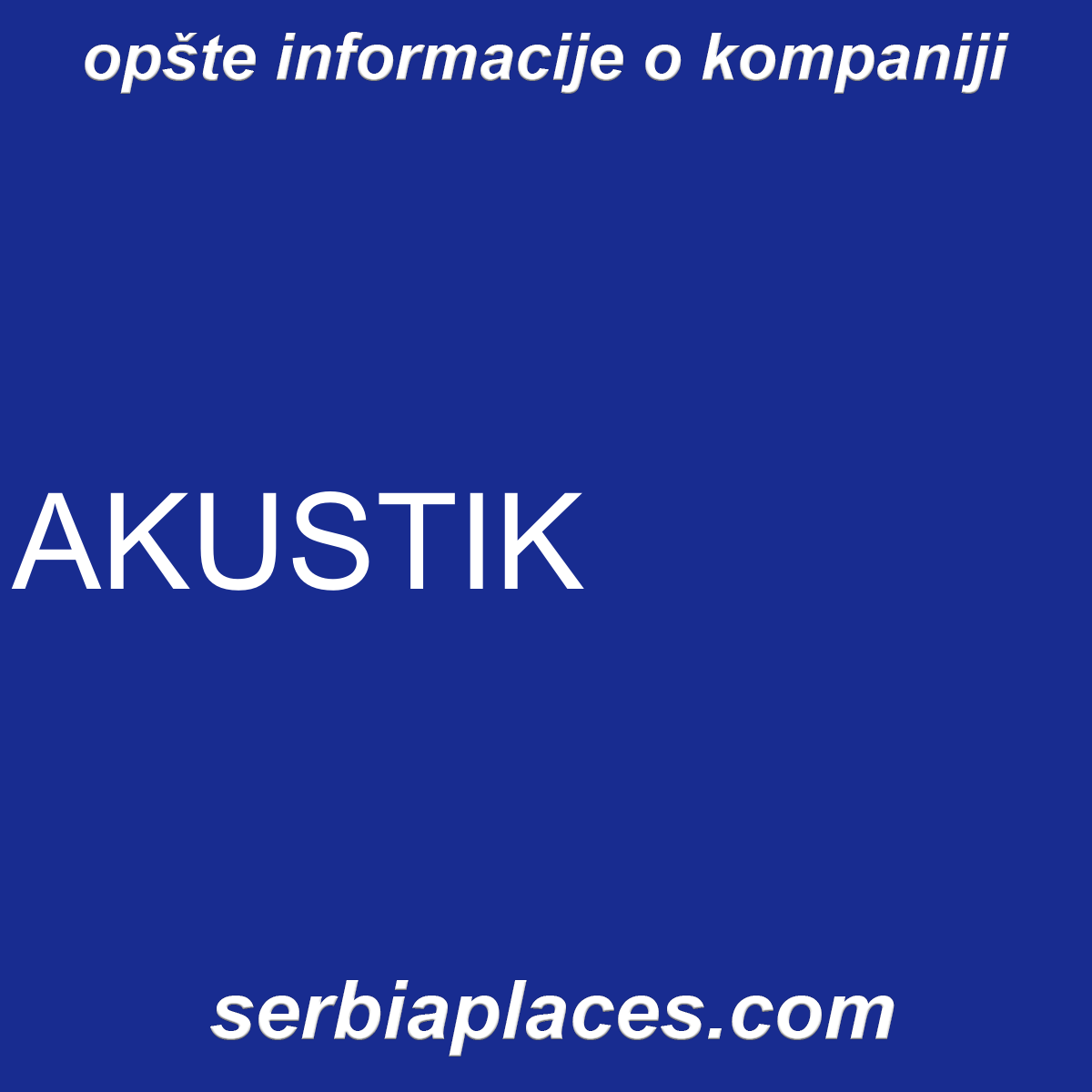 AKUSTIK