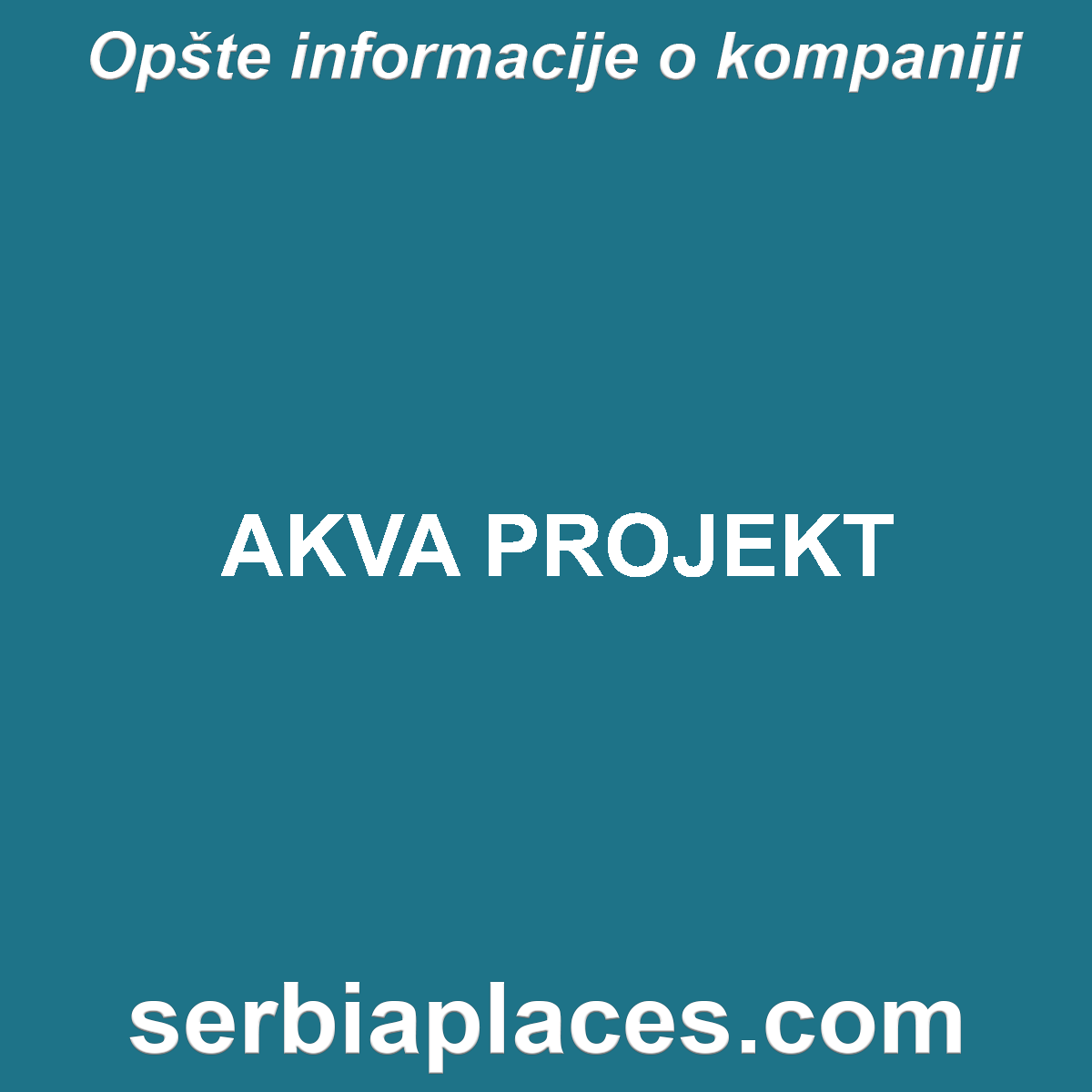 AKVA PROJEKT