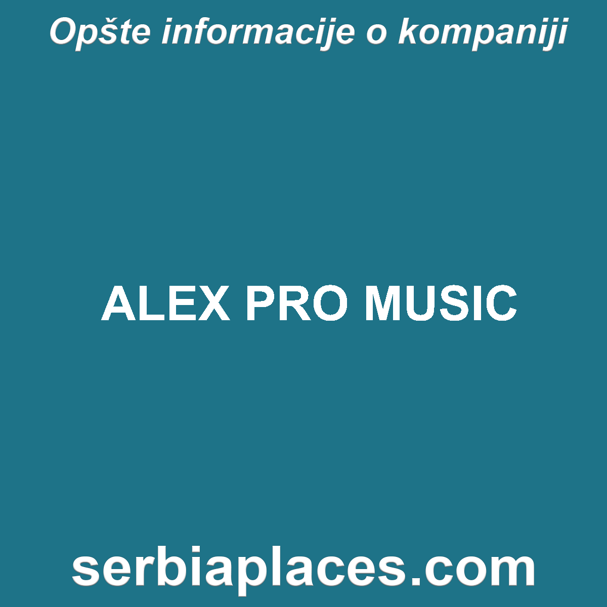 ALEX PRO MUSIC