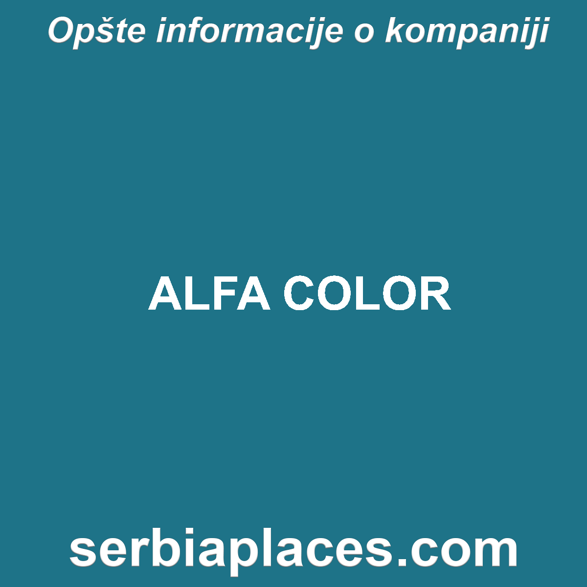 ALFA COLOR