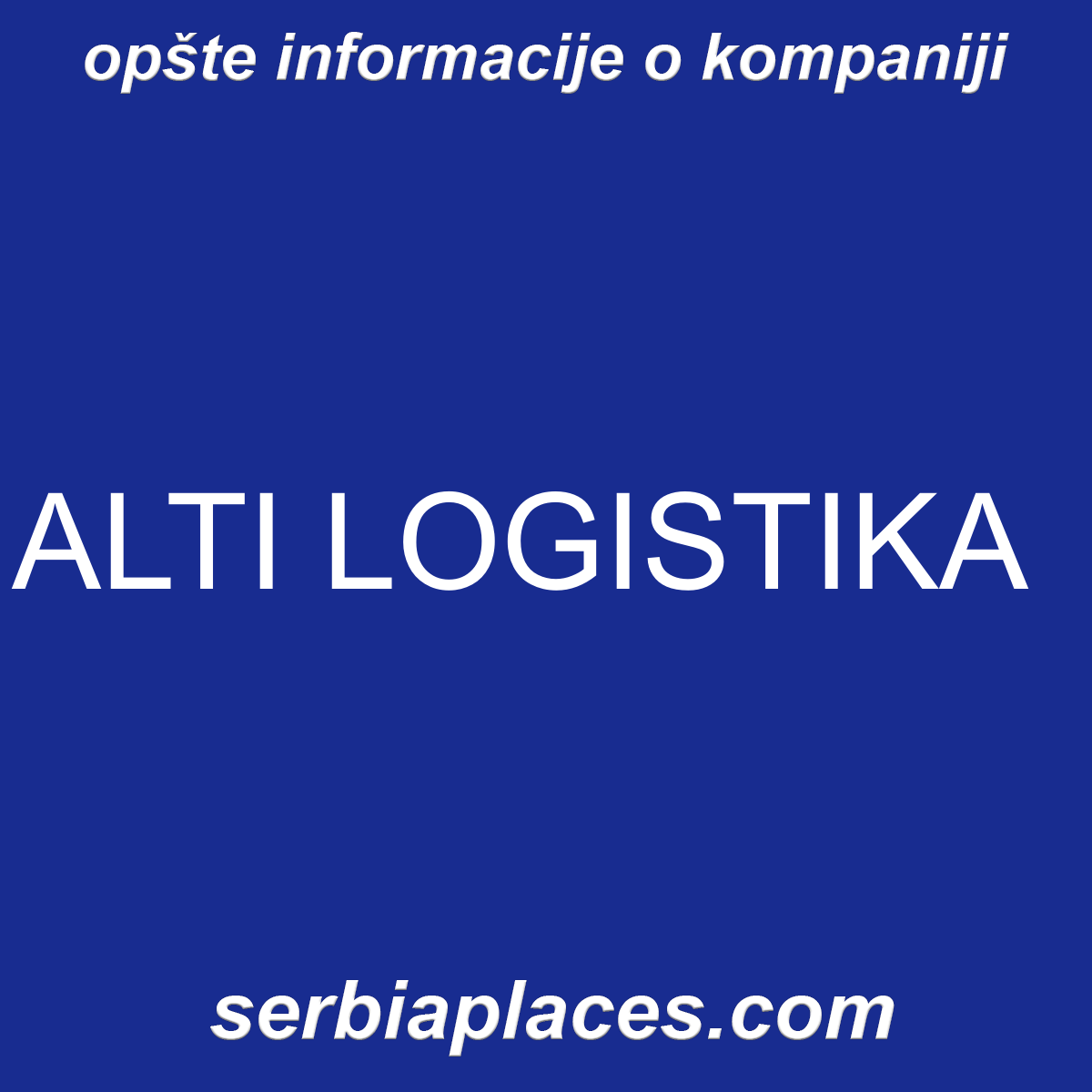 ALTI LOGISTIKA