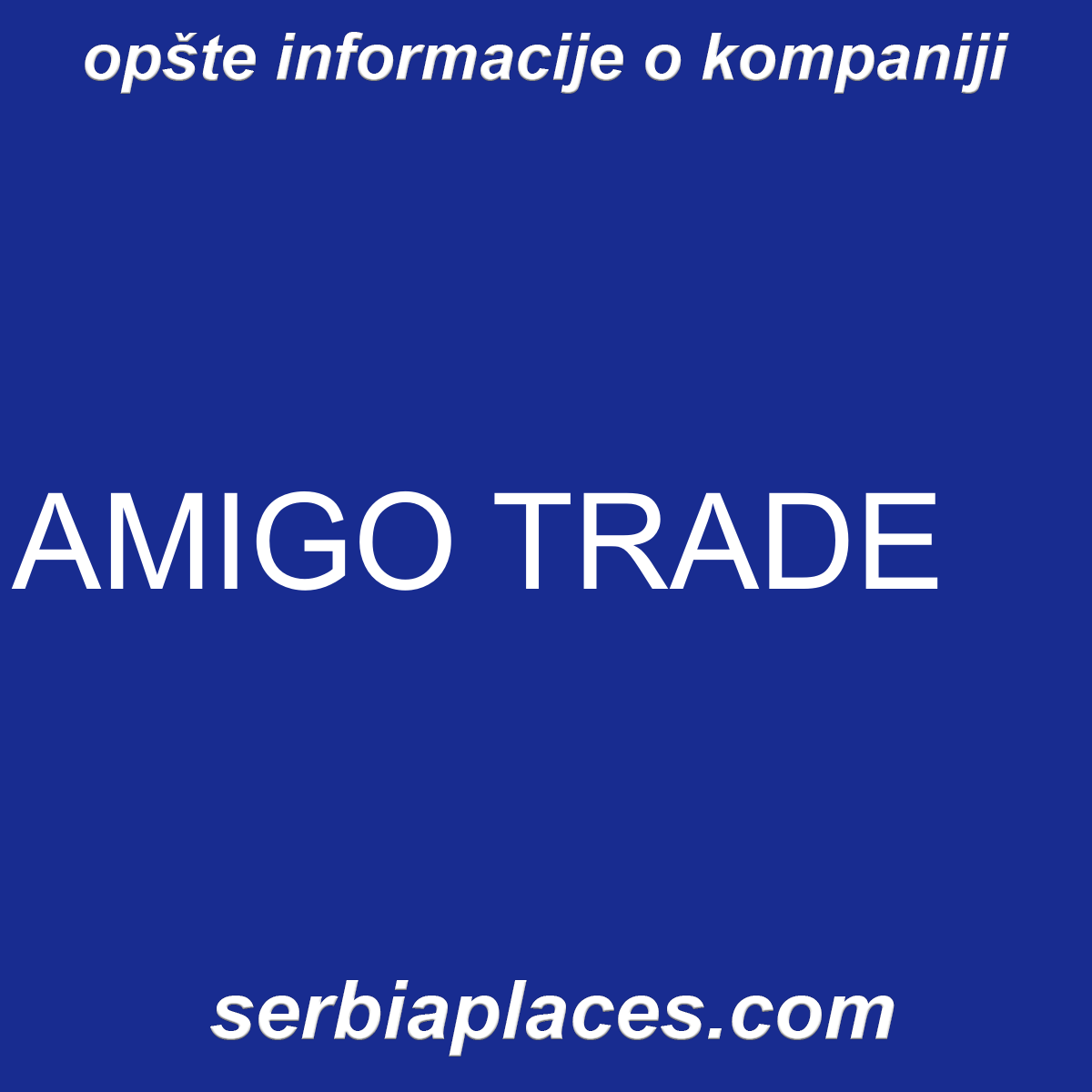 AMIGO TRADE