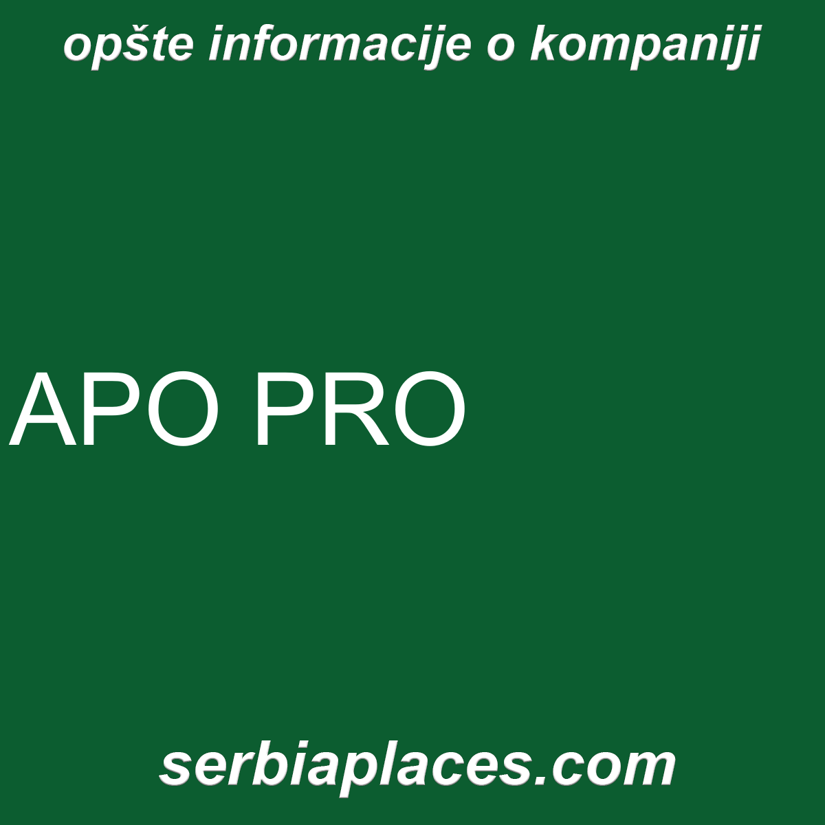 APO PRO