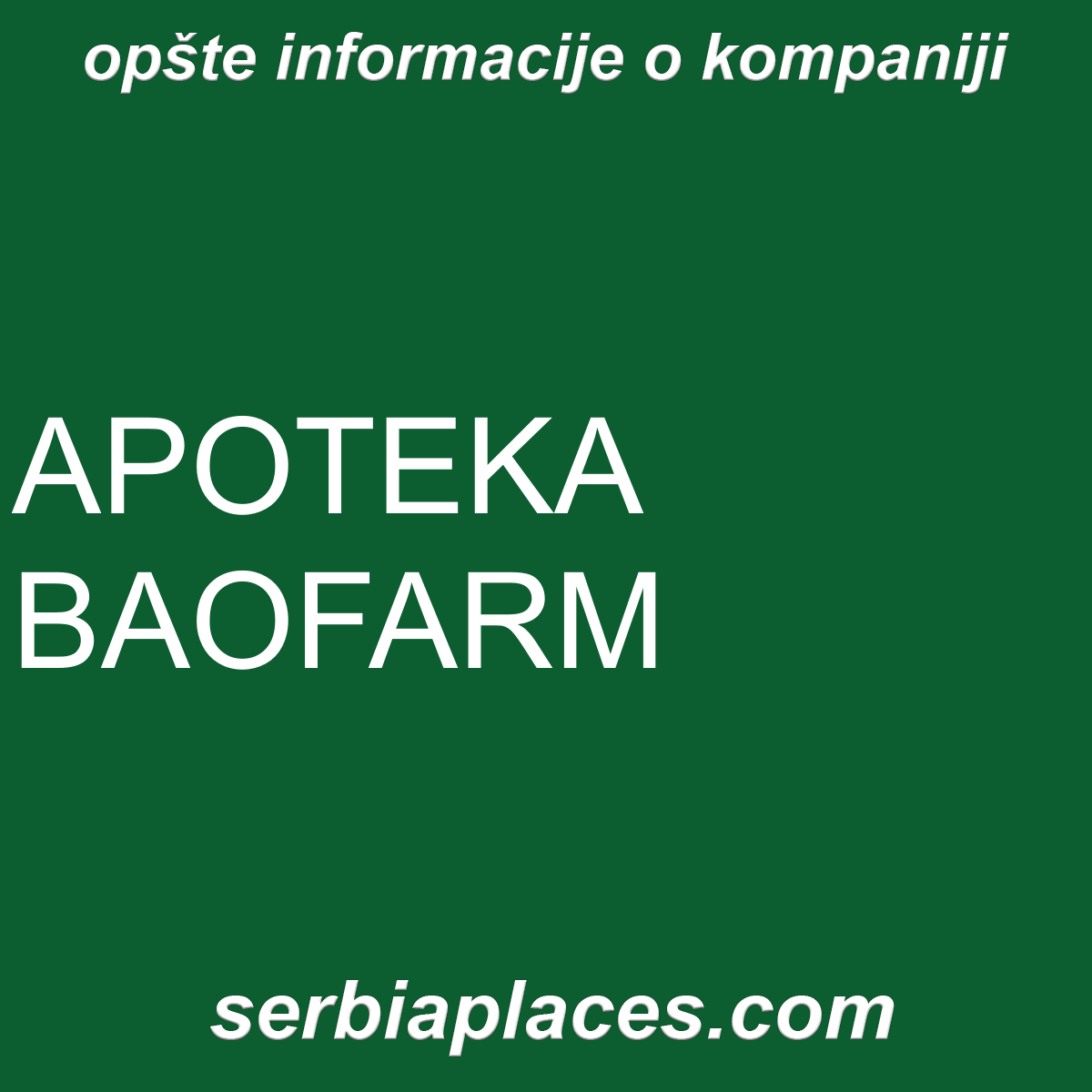APOTEKA BAOFARM