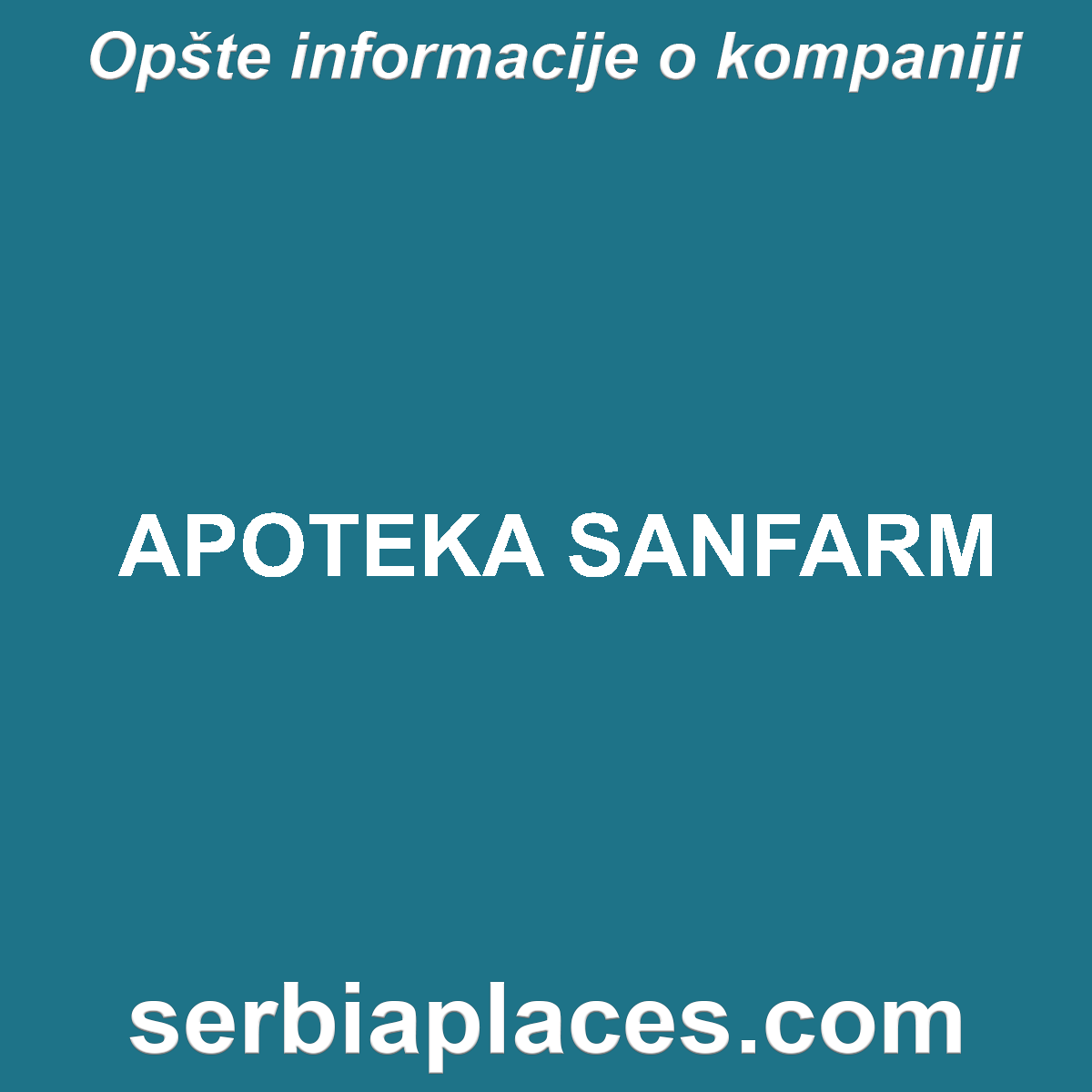 APOTEKA SANFARM