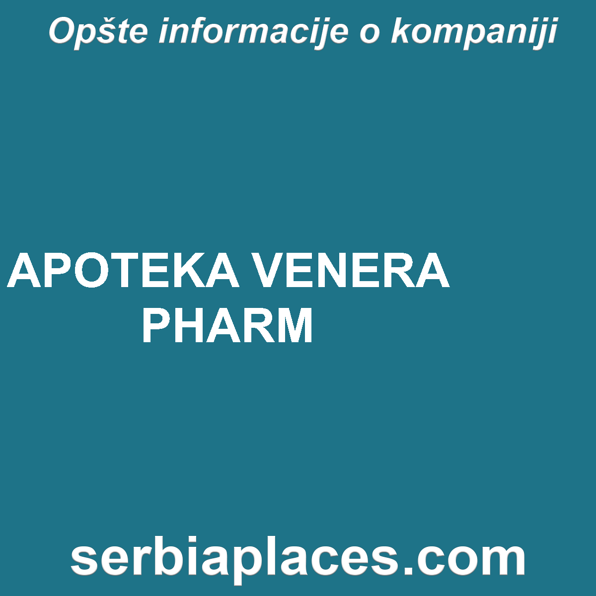APOTEKA VENERA PHARM