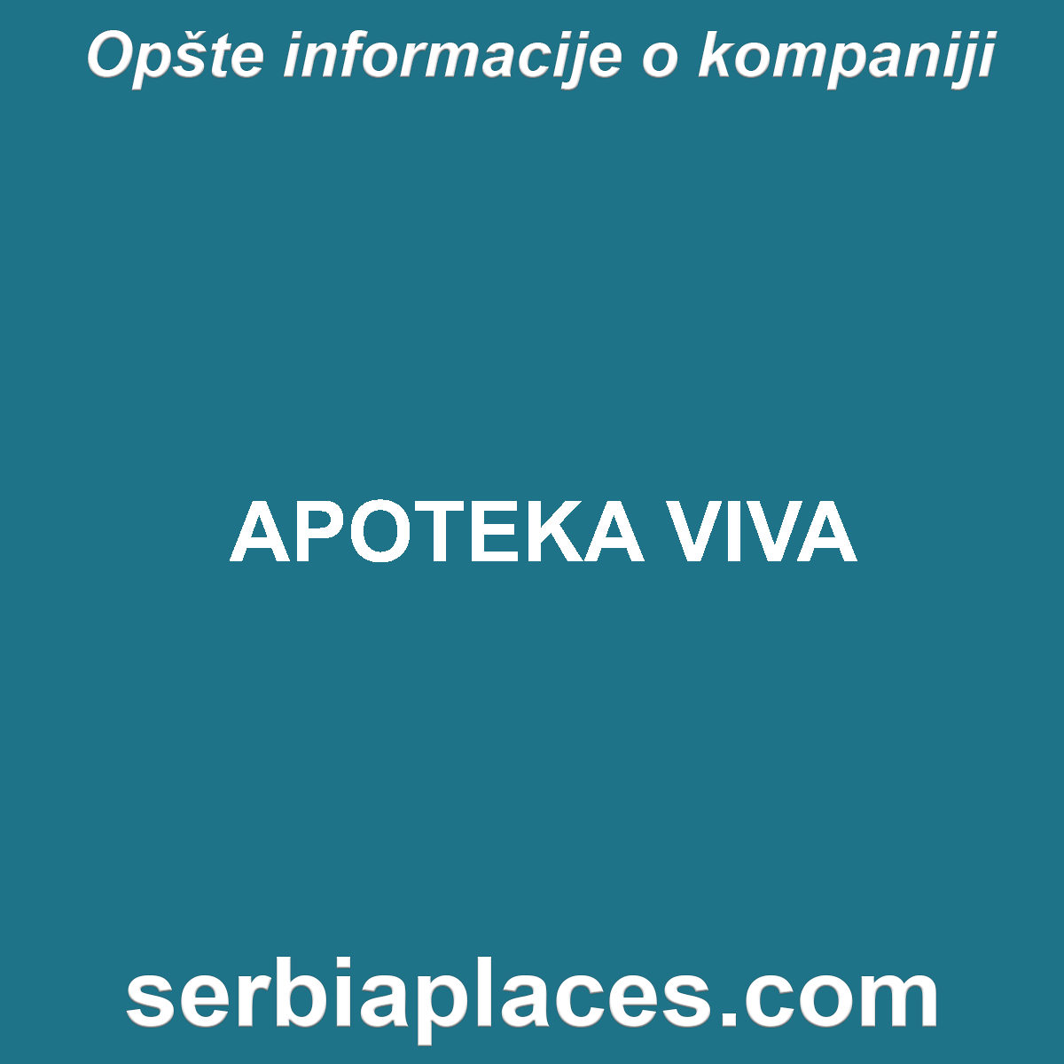 APOTEKA VIVA