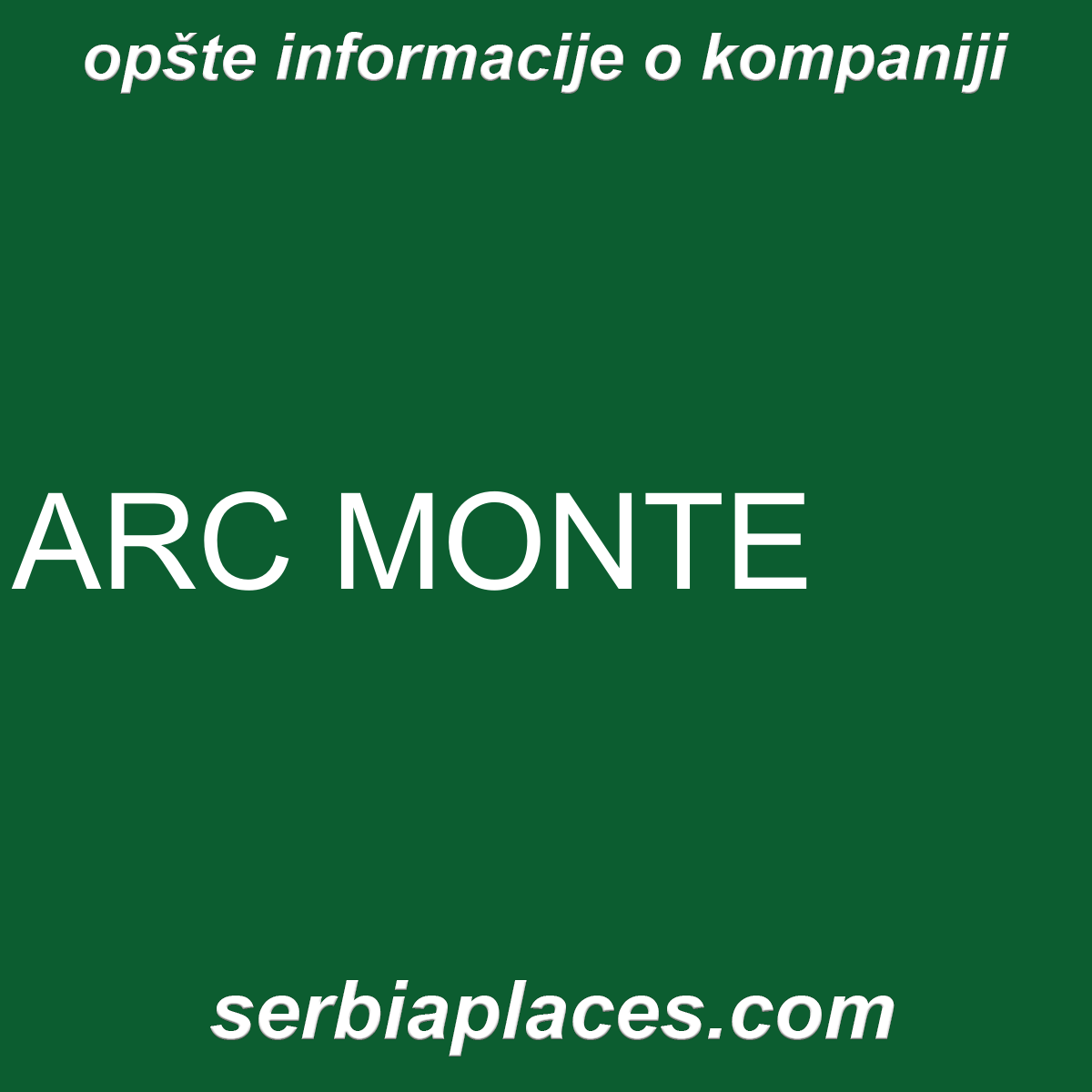 ARC MONTE