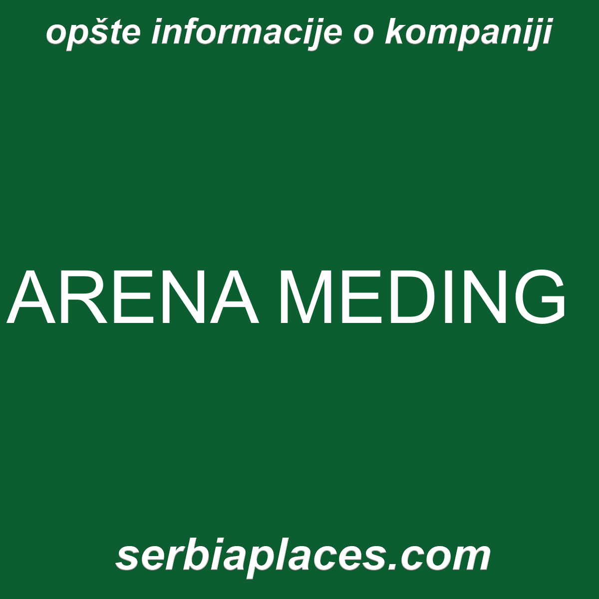 ARENA MEDING