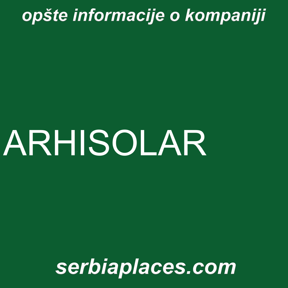 ARHISOLAR
