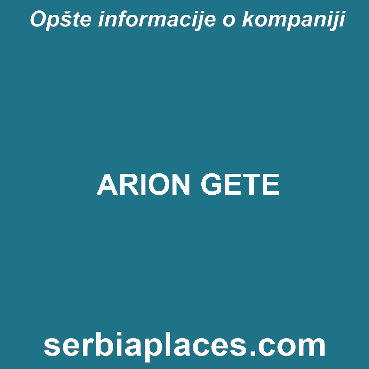 ARION GETE