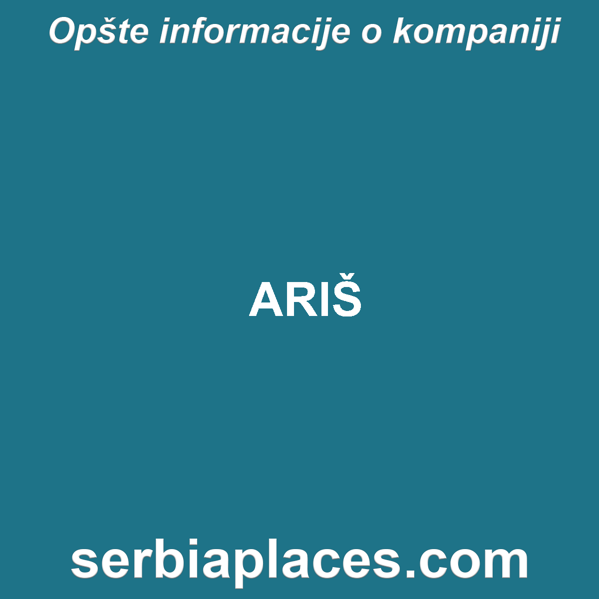 ARIŠ