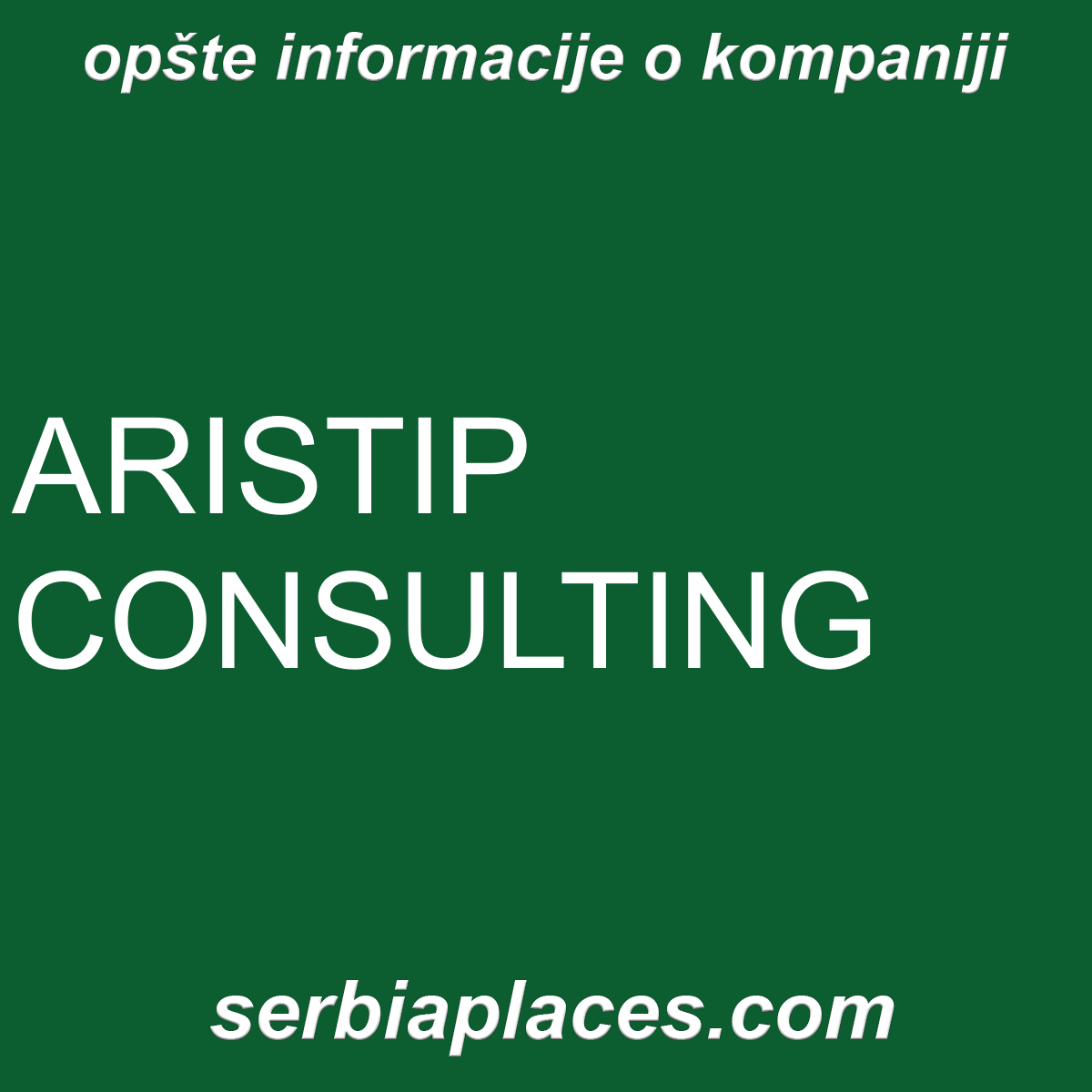 ARISTIP CONSULTING