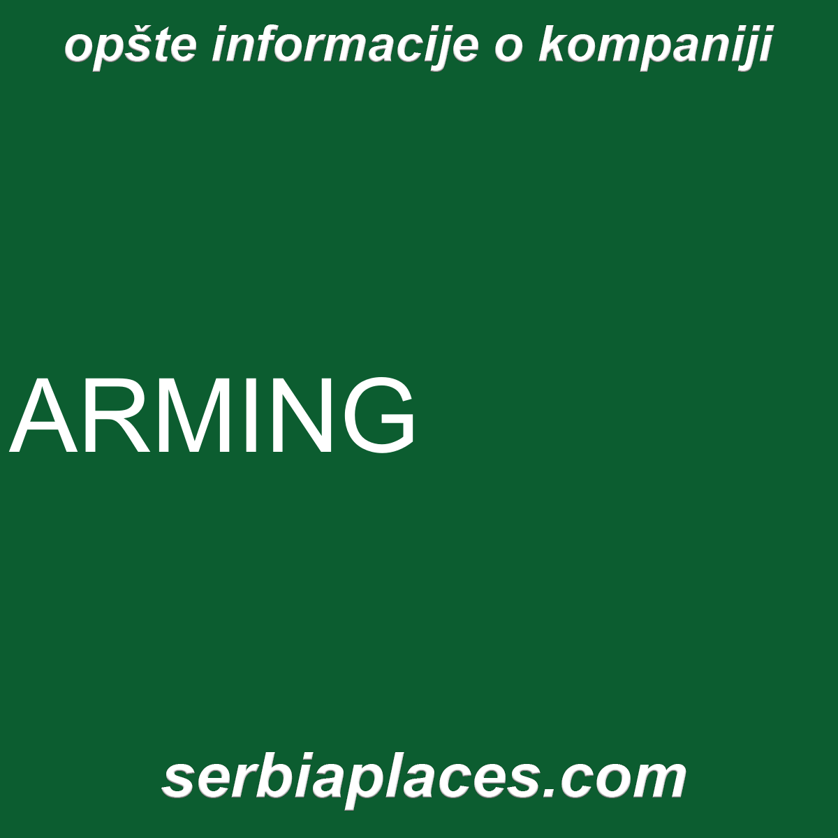 ARMING