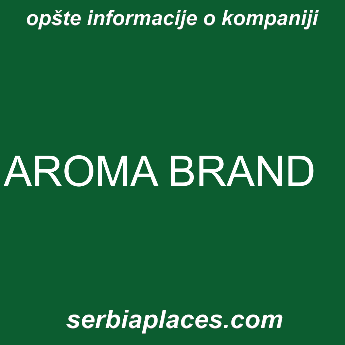 AROMA BRAND