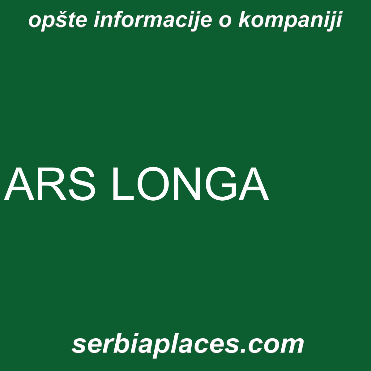 ARS LONGA