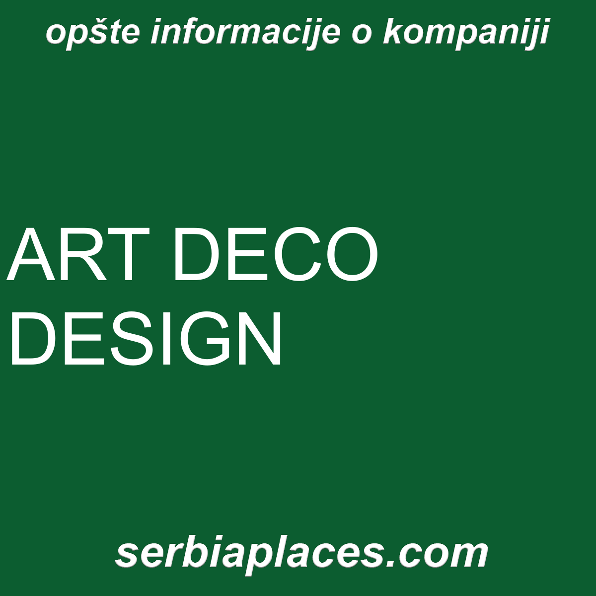 ART DECO DESIGN