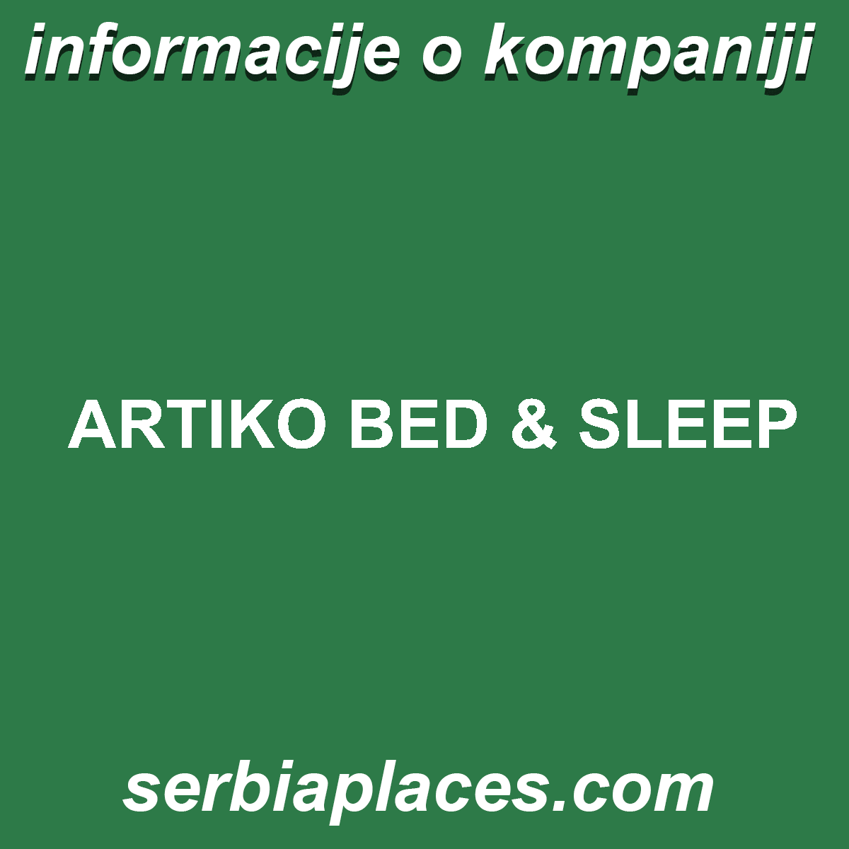 ARTIKO BED & SLEEP
