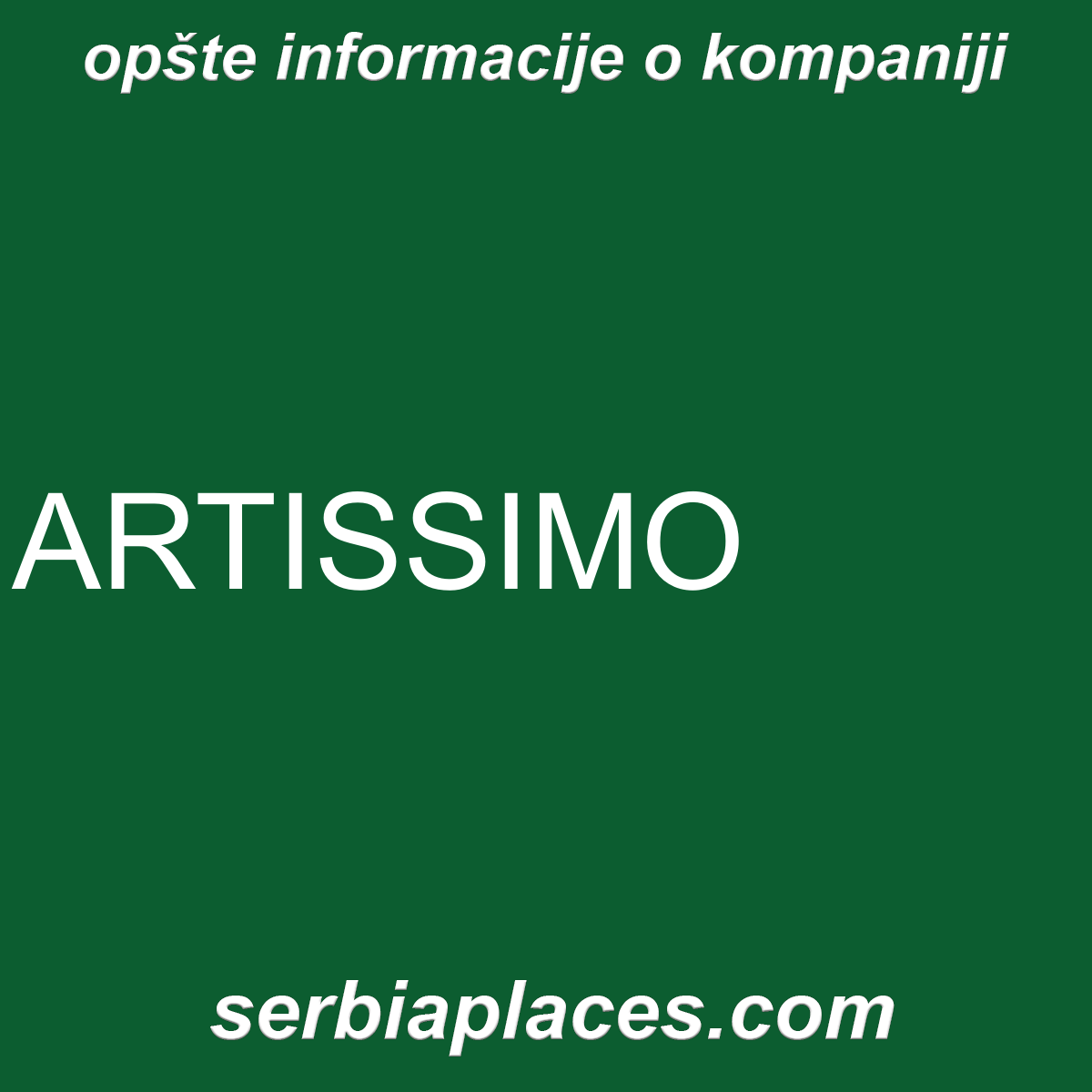 ARTISSIMO