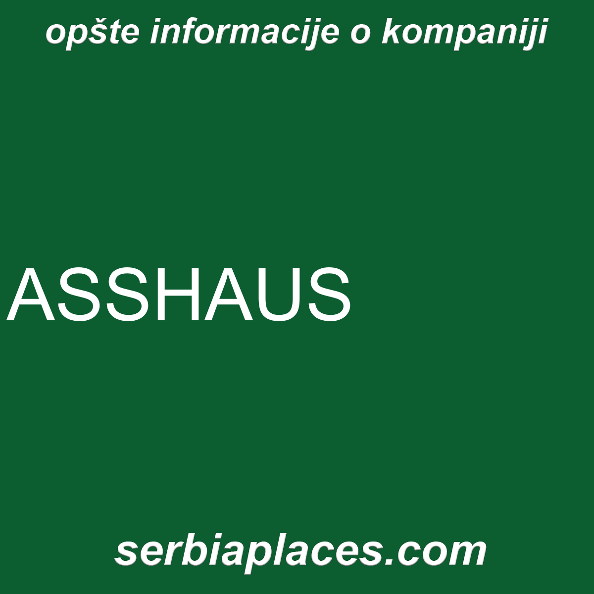 ASSHAUS