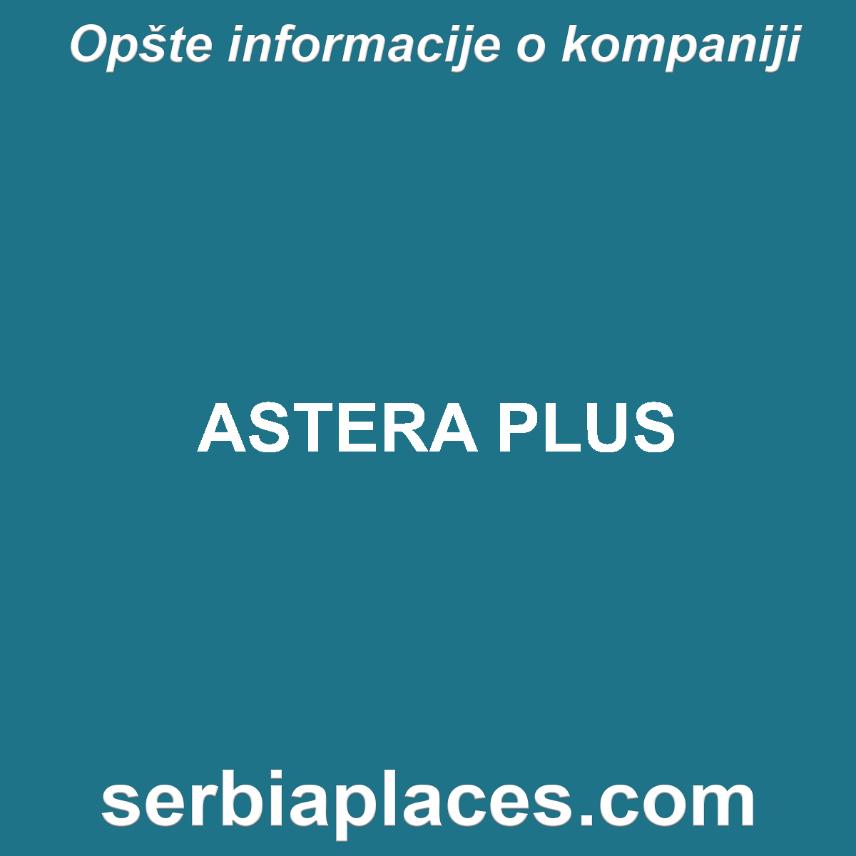 ASTERA PLUS