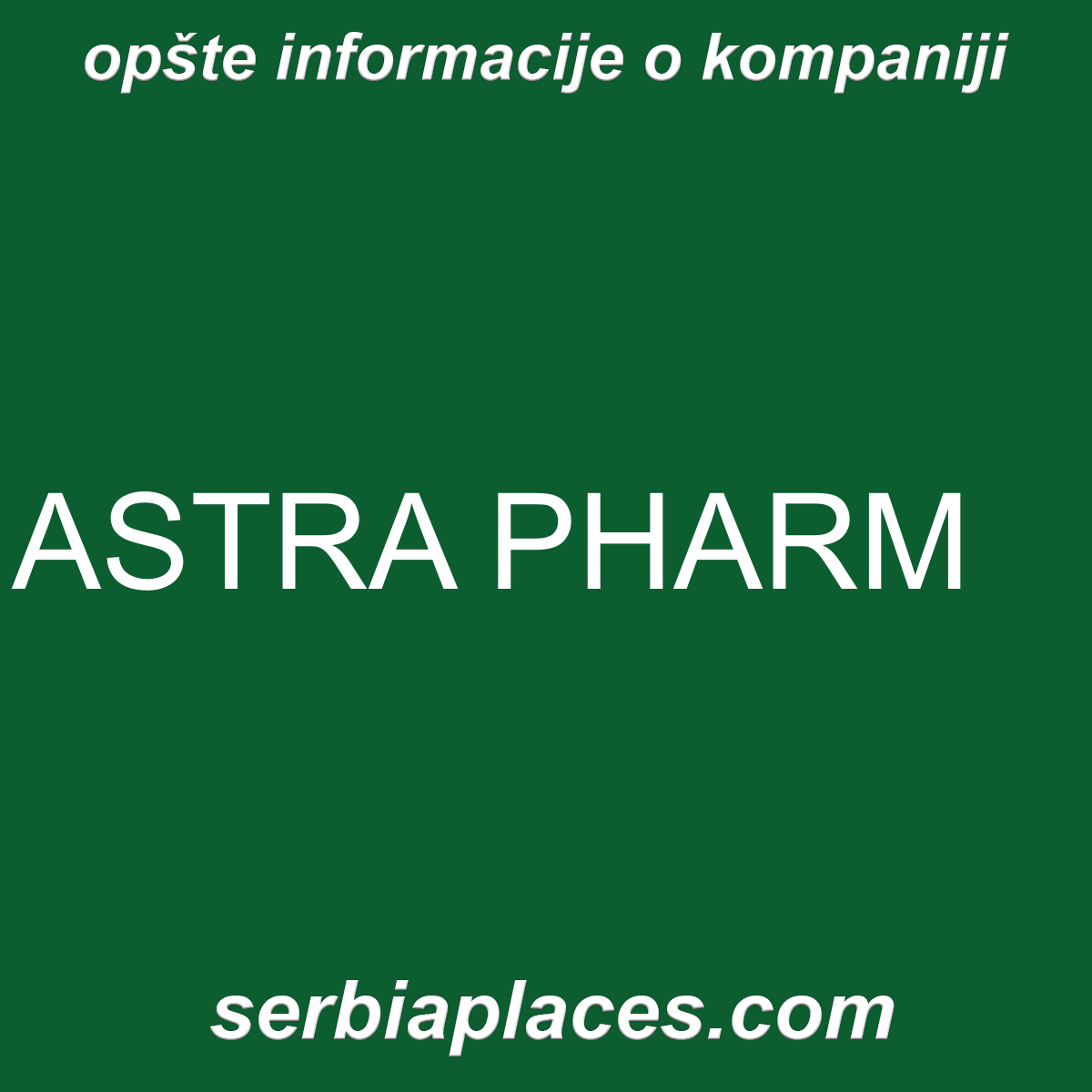 ASTRA PHARM