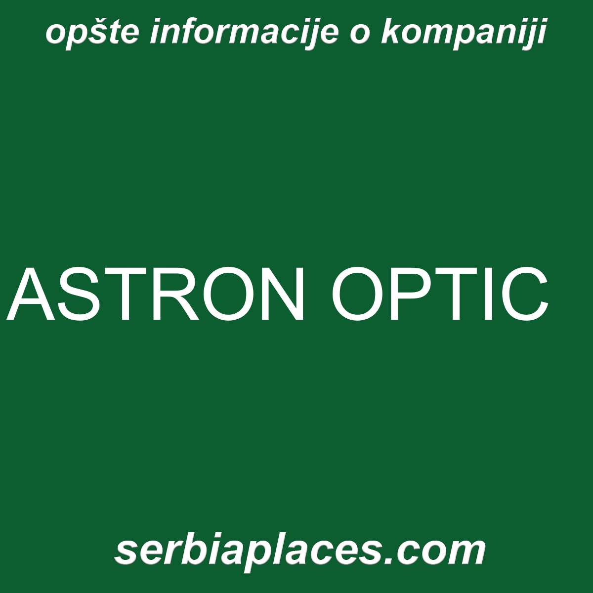 ASTRON OPTIC