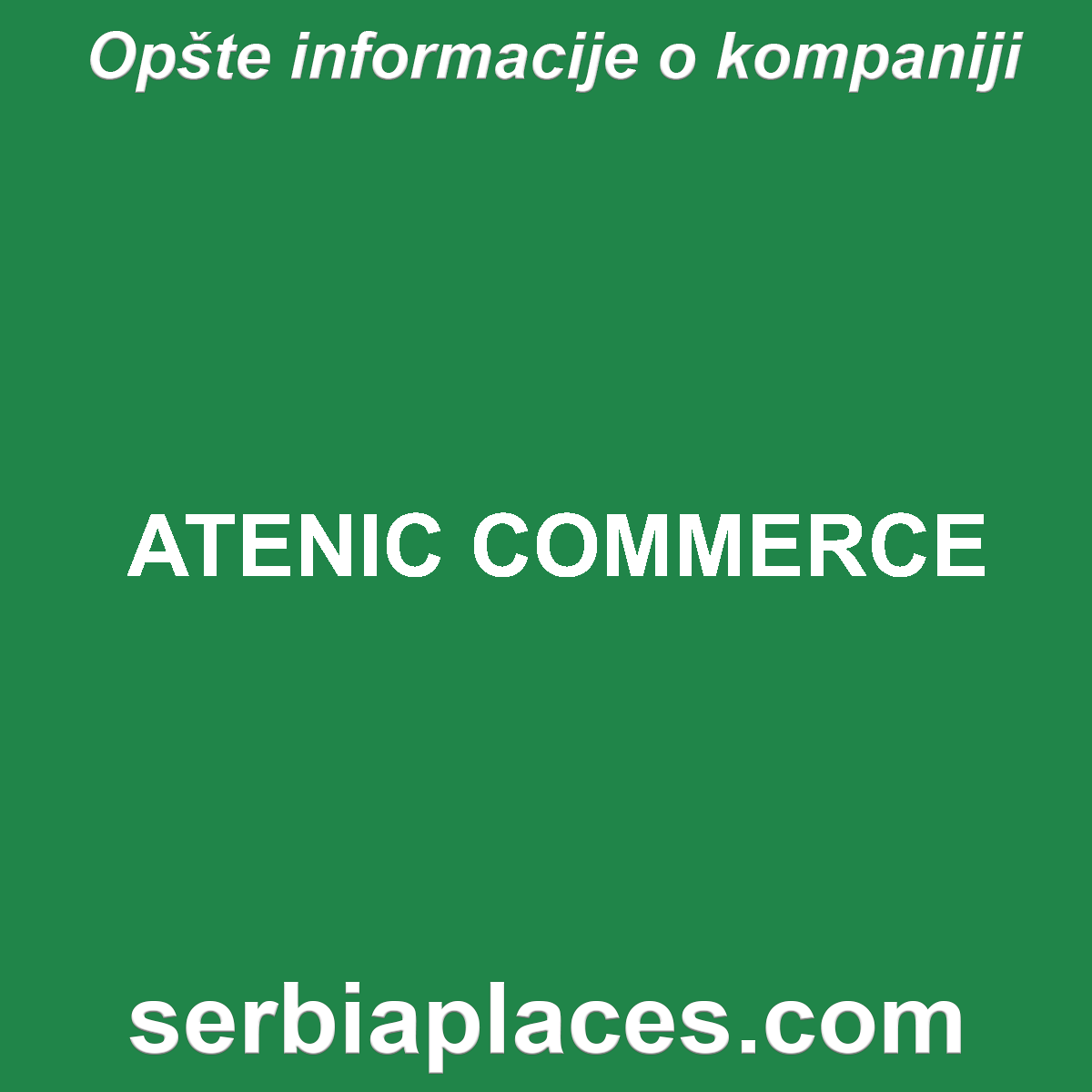 ATENIC COMMERCE