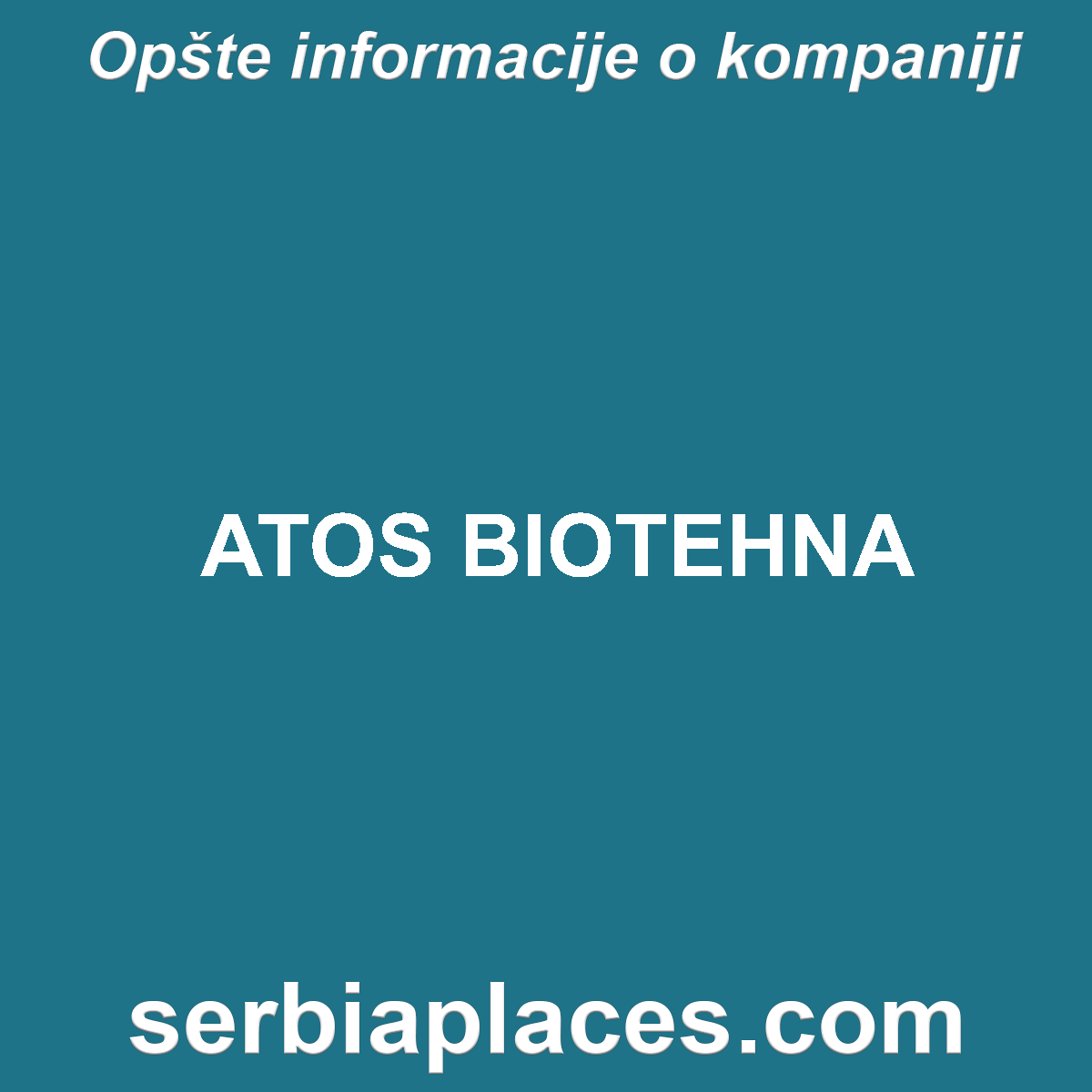 ATOS BIOTEHNA