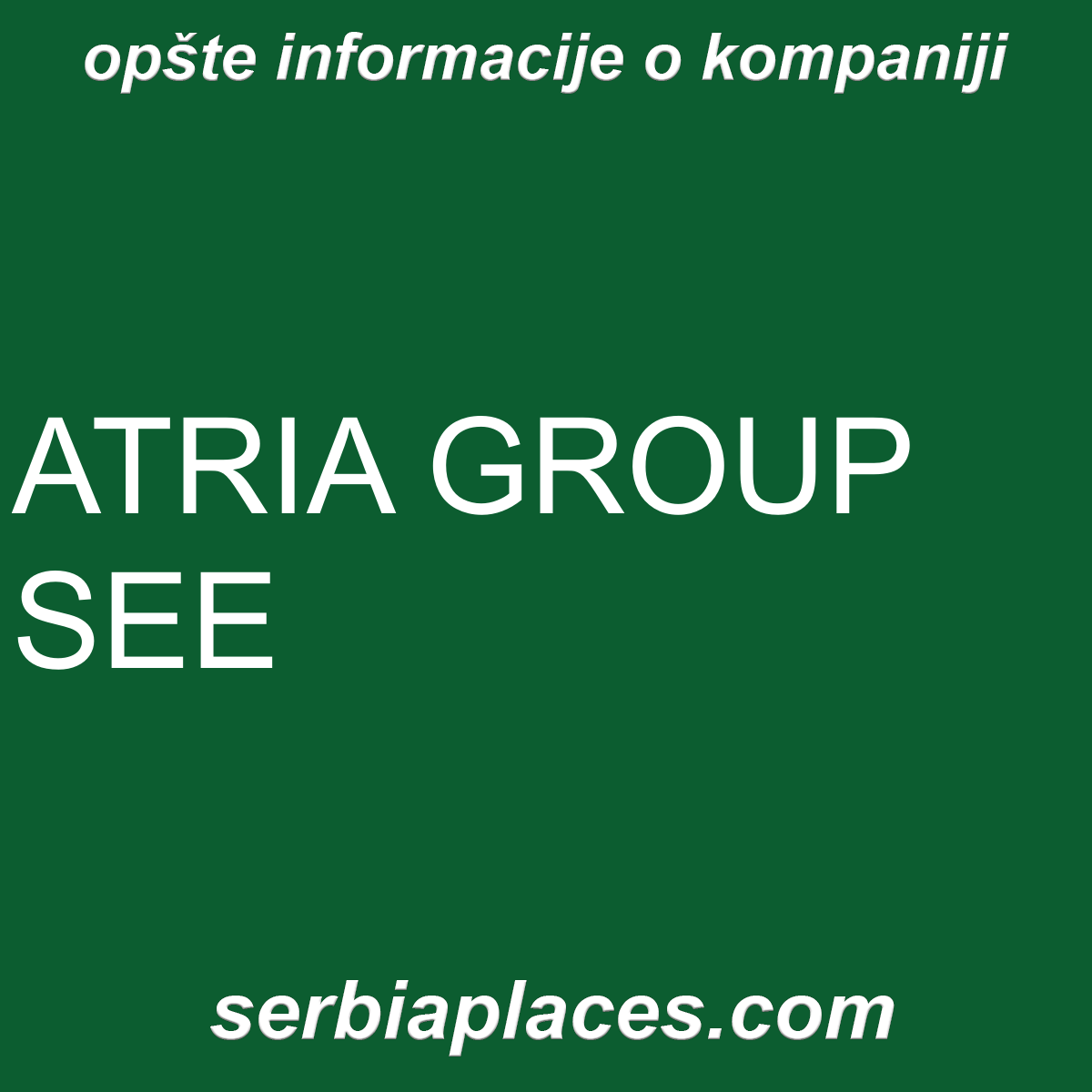 ATRIA GROUP SEE